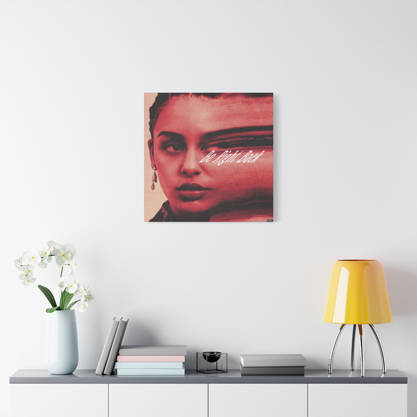 Be Right Back Mixed Media Wall Art & Canvas Prints