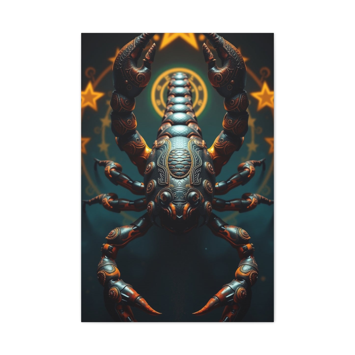 Scorpius Elegance Canvas Wall Art & Canvas Print
