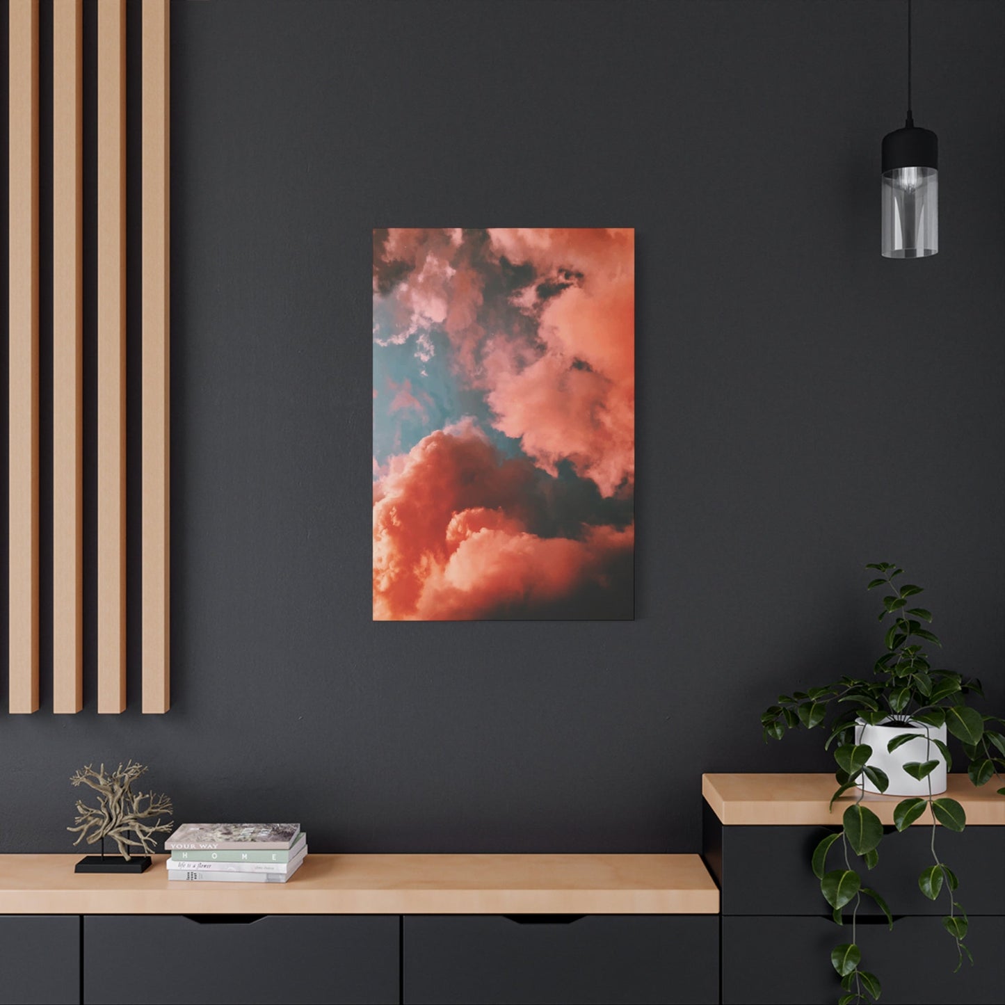 Red Clouds Wall Art & Canvas Prints
