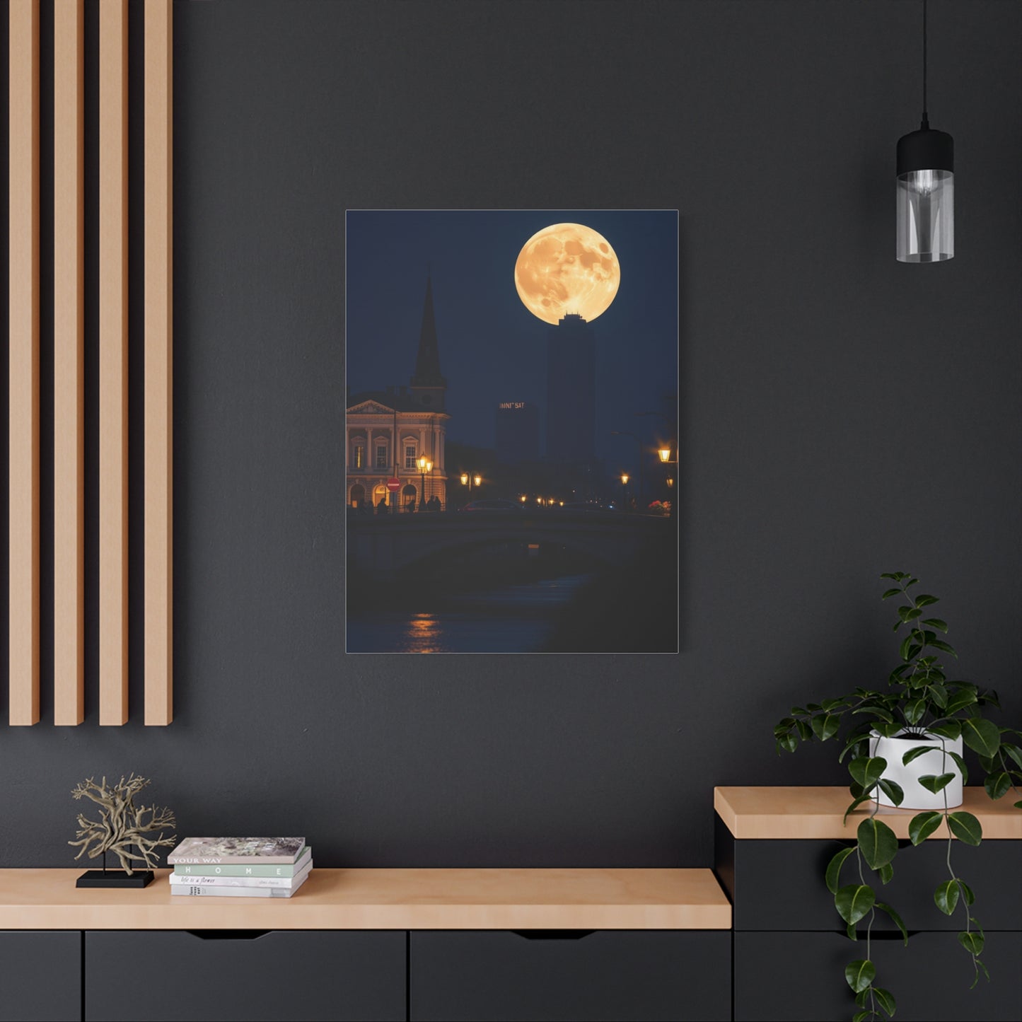 Full Moon Art Supreme Gallery Wall Art & Canvas Print