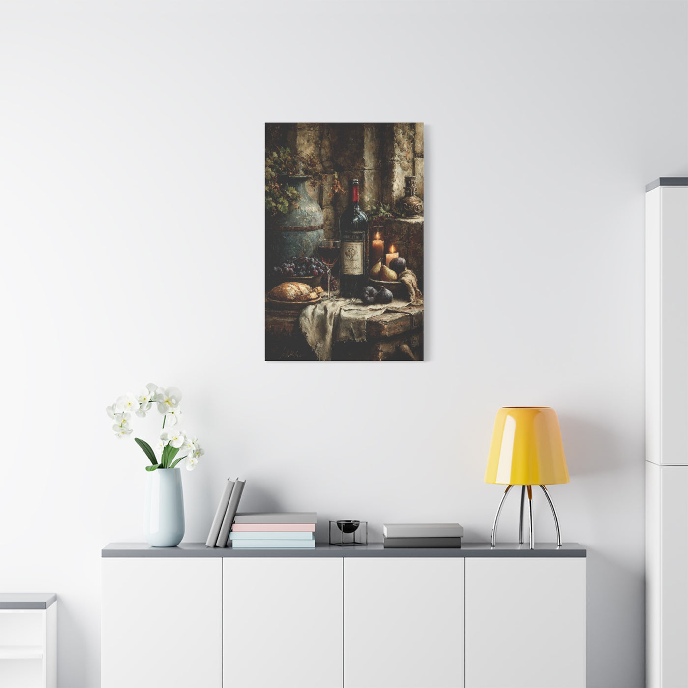 Italian Wine & Harvest Still Life Wall Art & Canvas Print