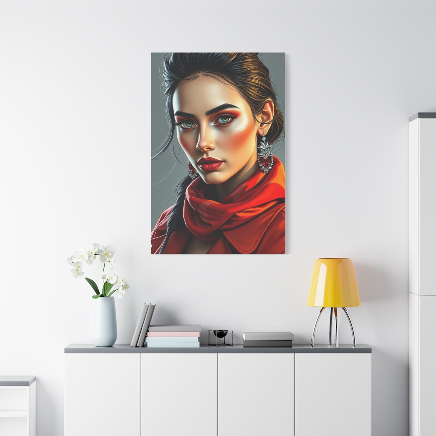 Fashion Illustration & Drawings Art Supreme Canvas Wall Art & Canvas Print