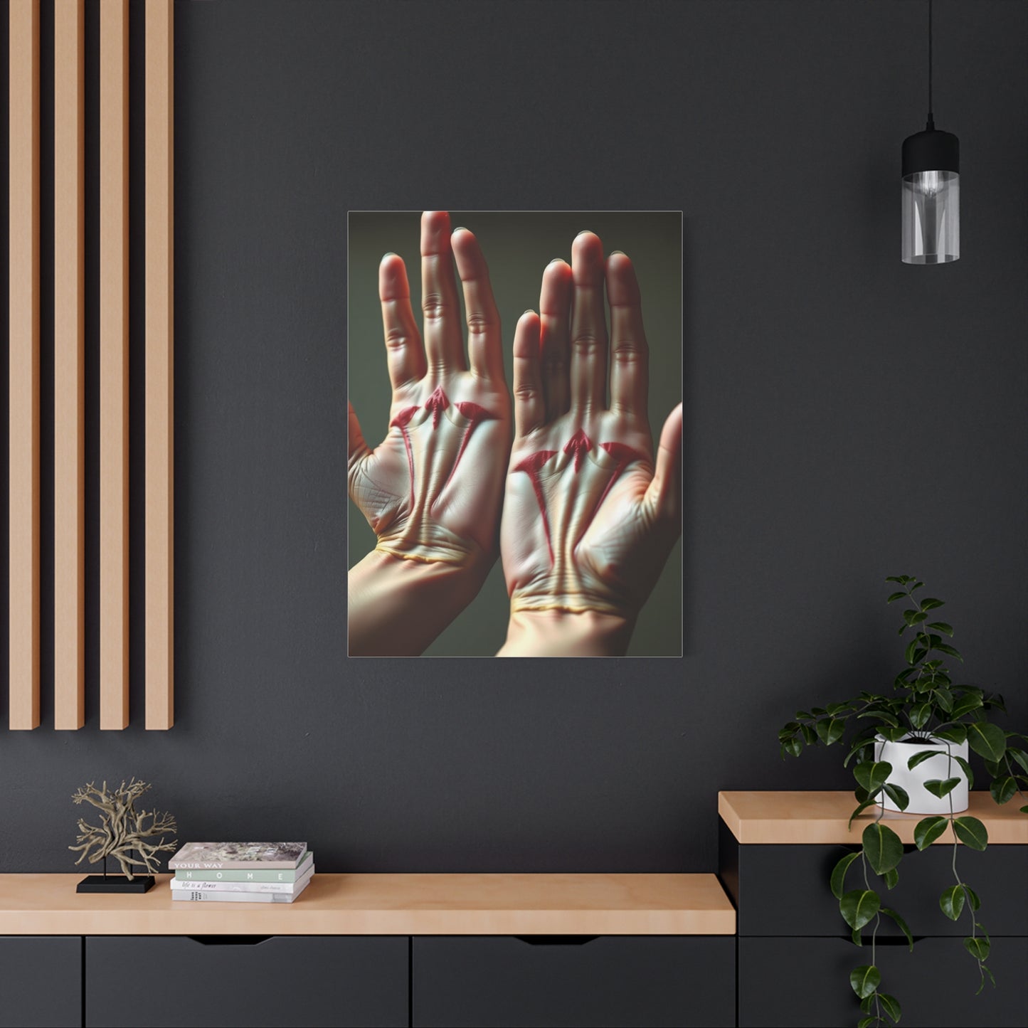 Hands Art Refined Canvas Wall Art & Canvas Print