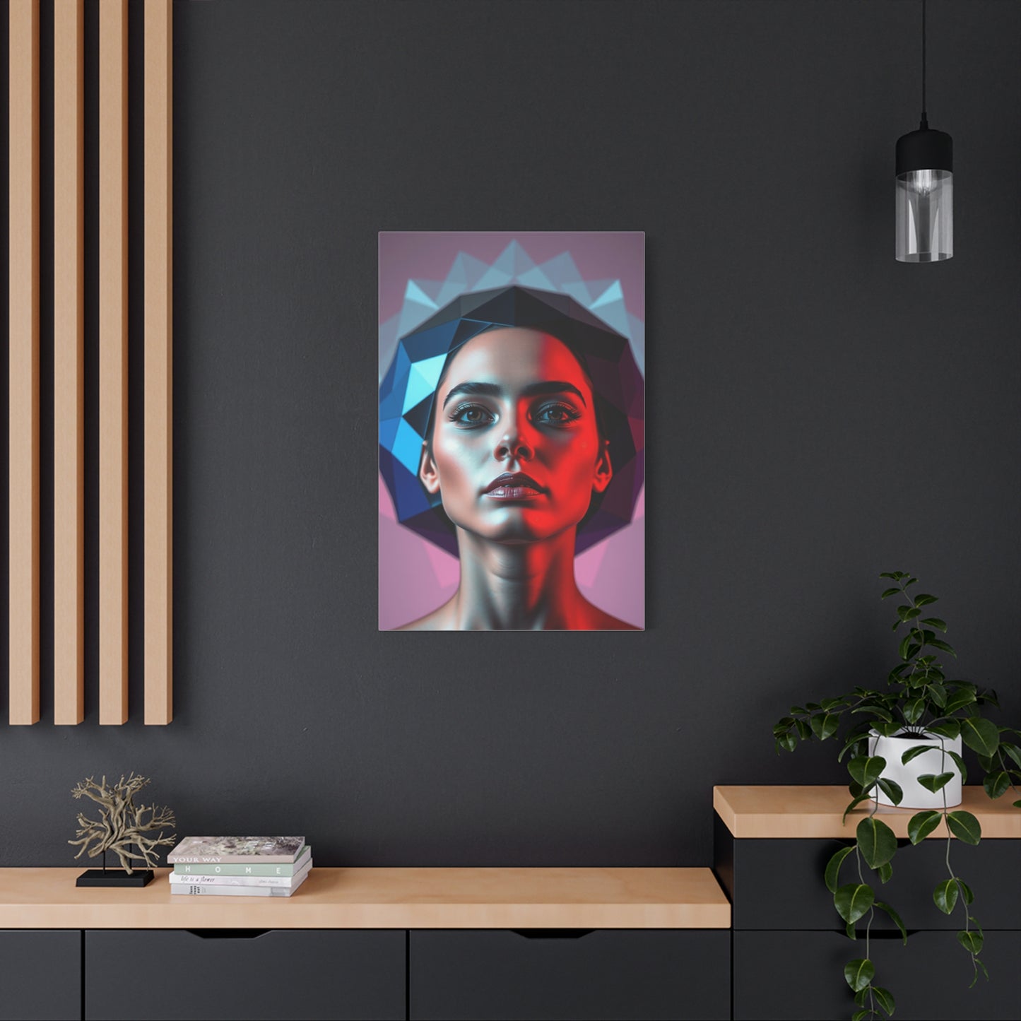 Celestial Geometric Elegance Wall Art & Canvas Print