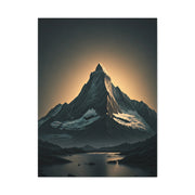 Majestic Peak Glow Wall Art & Canvas Prints