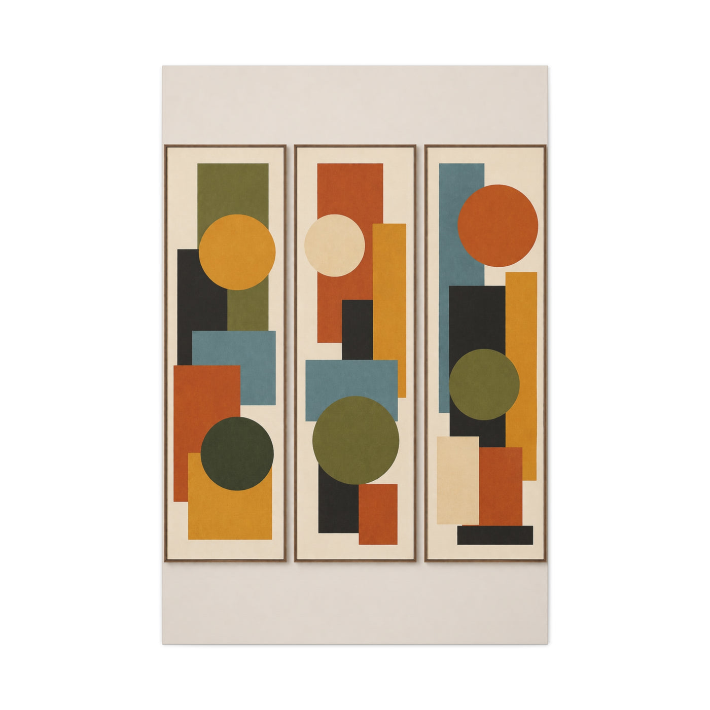 Fiery Burst Abstract Expressionist Wall Art & Canvas Print