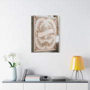 Joshua 24:15 Heirloom Home Blessing Scripture Wall Art & Canvas Print