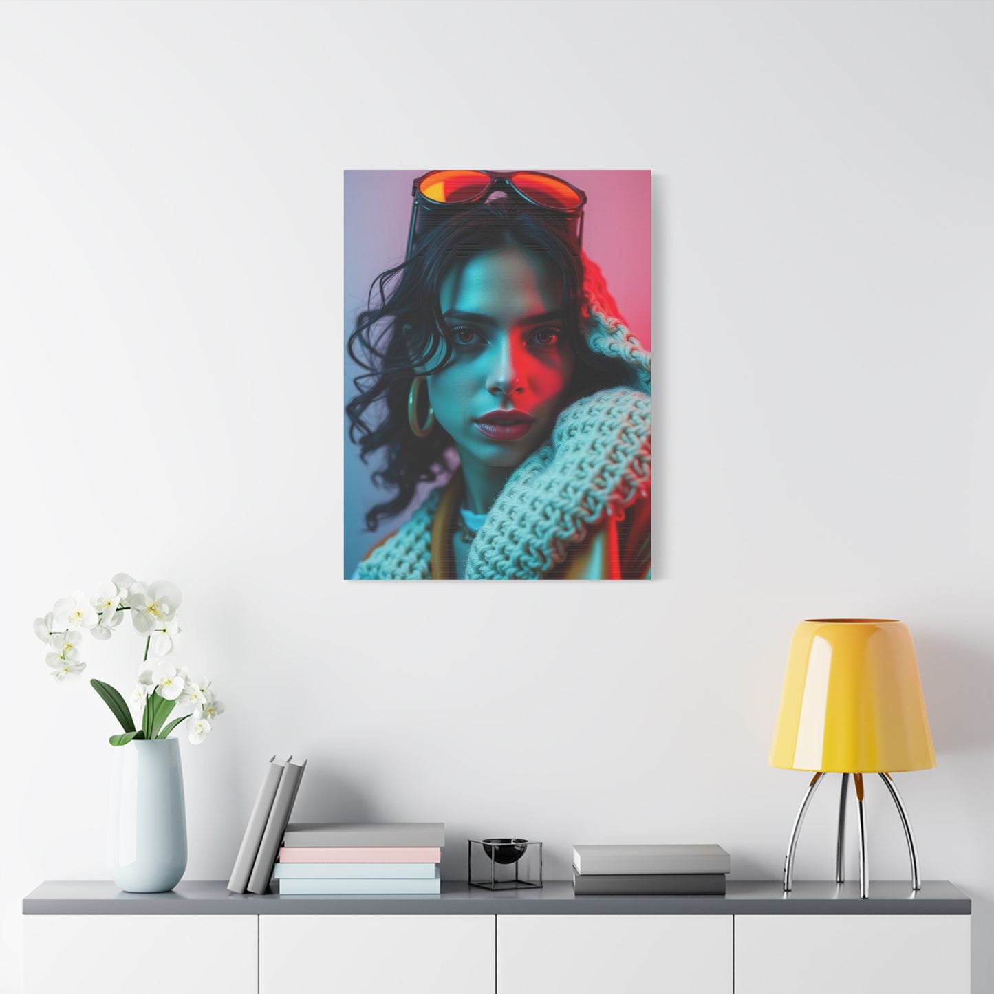 Supreme 70’s Aesthetic Art Canvas Wall Art & Canvas Print