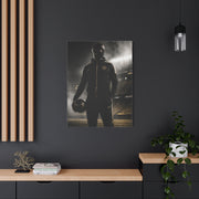 Athlete Stadium Editorial Portrait Wall Art & Canvas Print