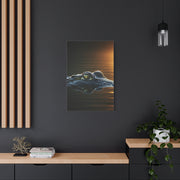 Crocodile Eye Emerging From Water Wall Art & Canvas Prints