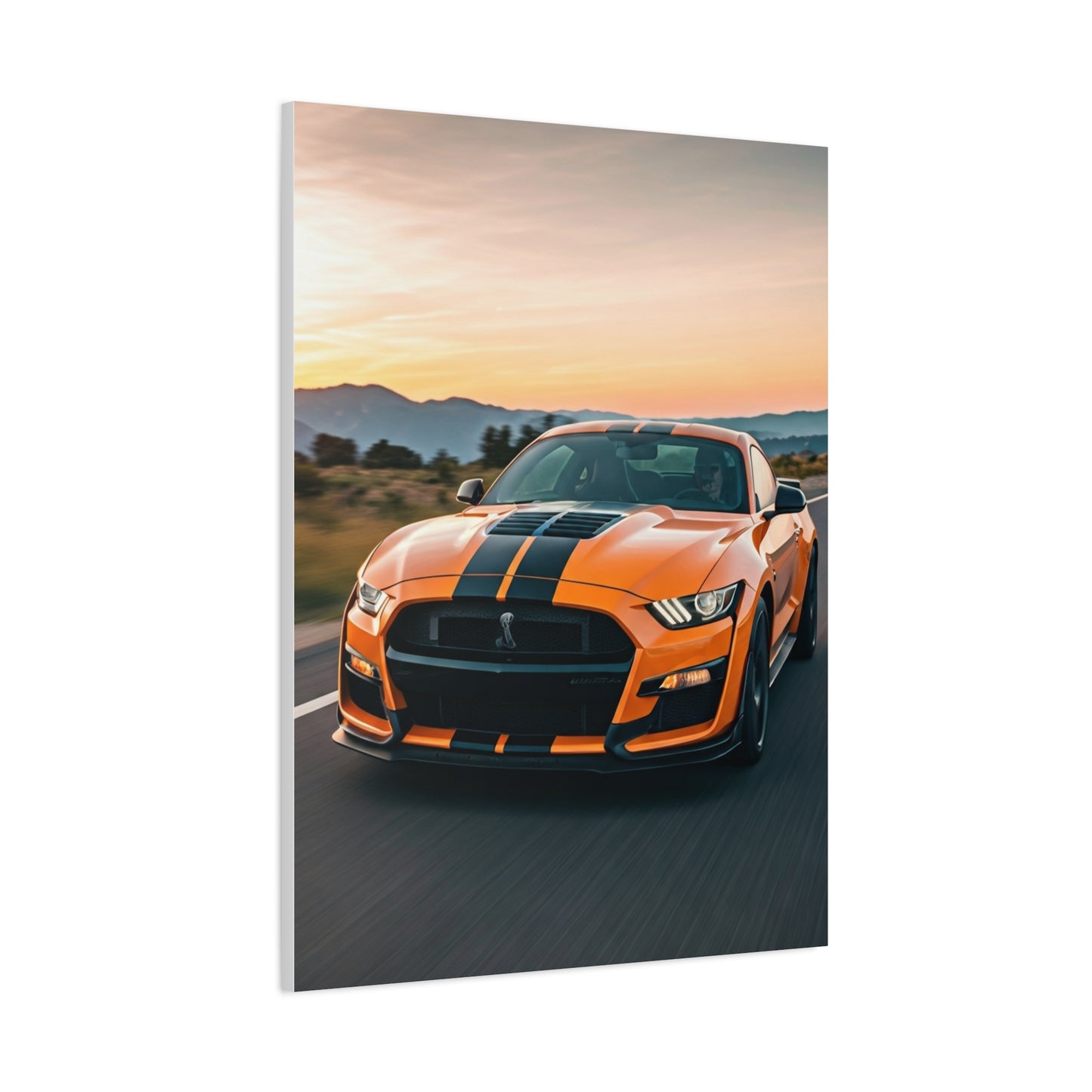 Ford Mustang Shelby GT500 Mountain Pass Assault Wall Art & Canvas Prints