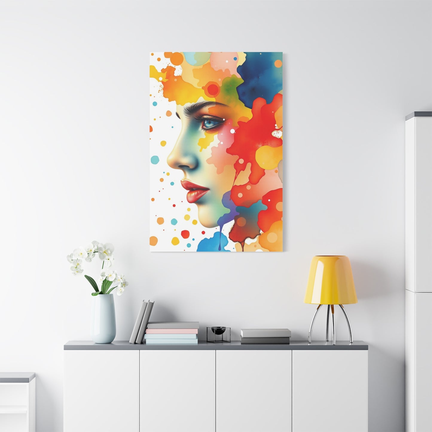 Supreme Watercolor Art Collection Wall Art & Canvas Print