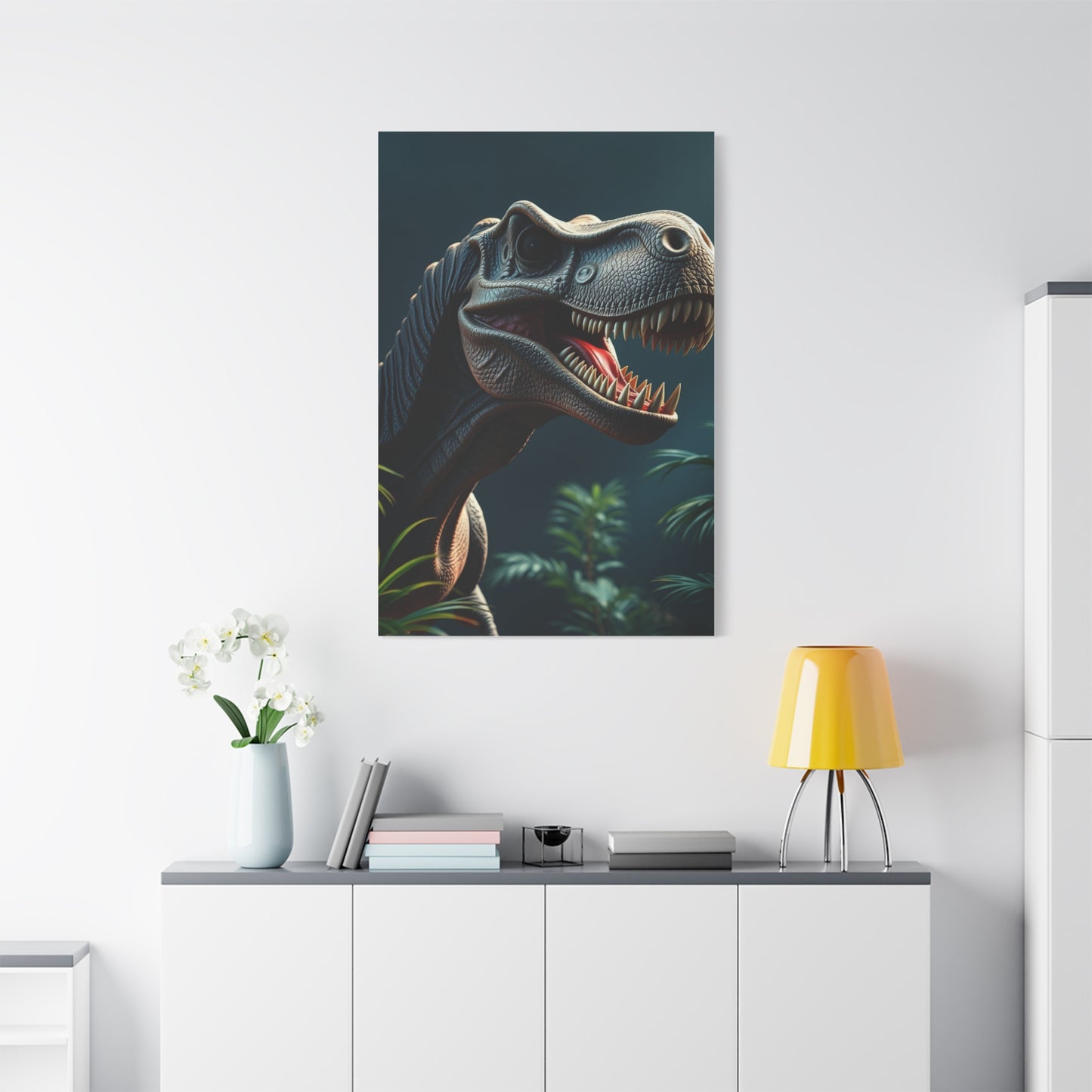 Vision Jurassic Park Art Art Wall Art & Canvas Print