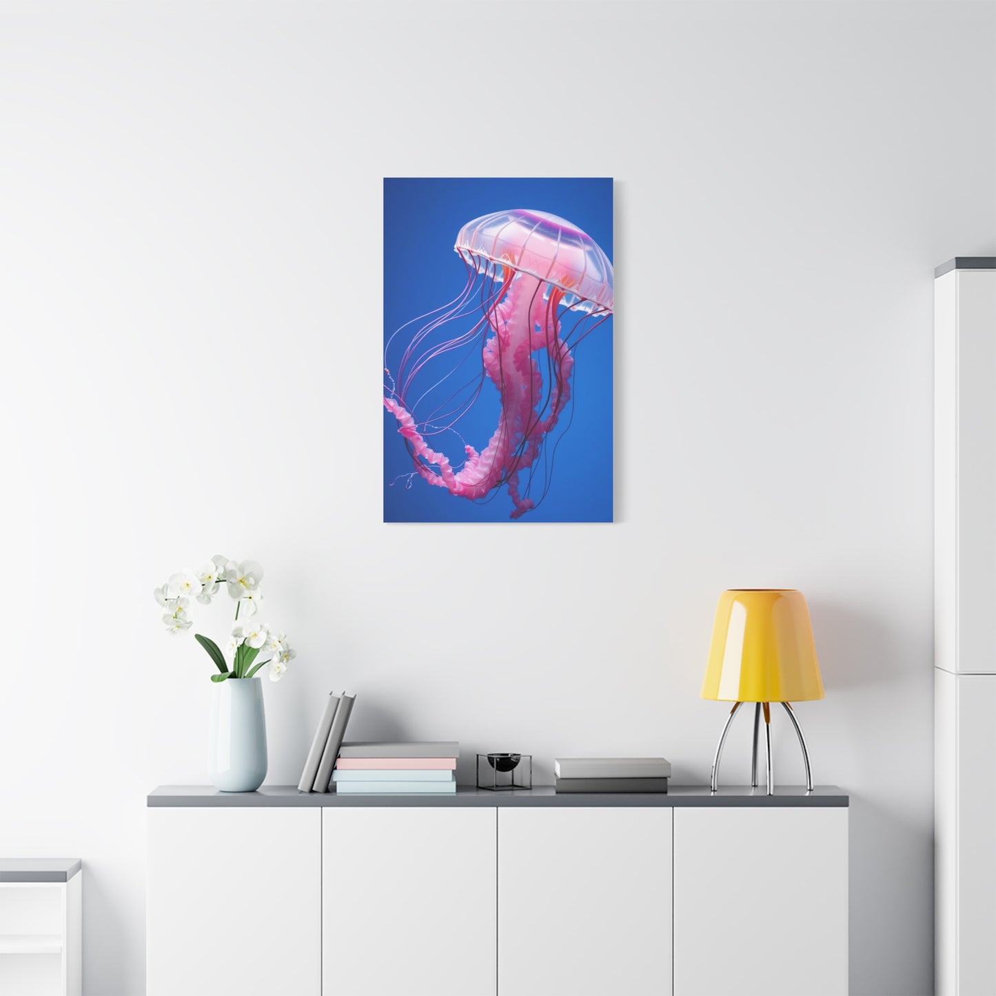 Vision Jellyfish Art Art Wall Art & Canvas Print