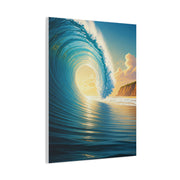 Sunset Tide Glow Coastal Wall Art & Canvas Prints