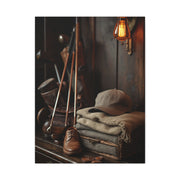Hickory Golf Locker Room Still Life Wall Art & Canvas Print