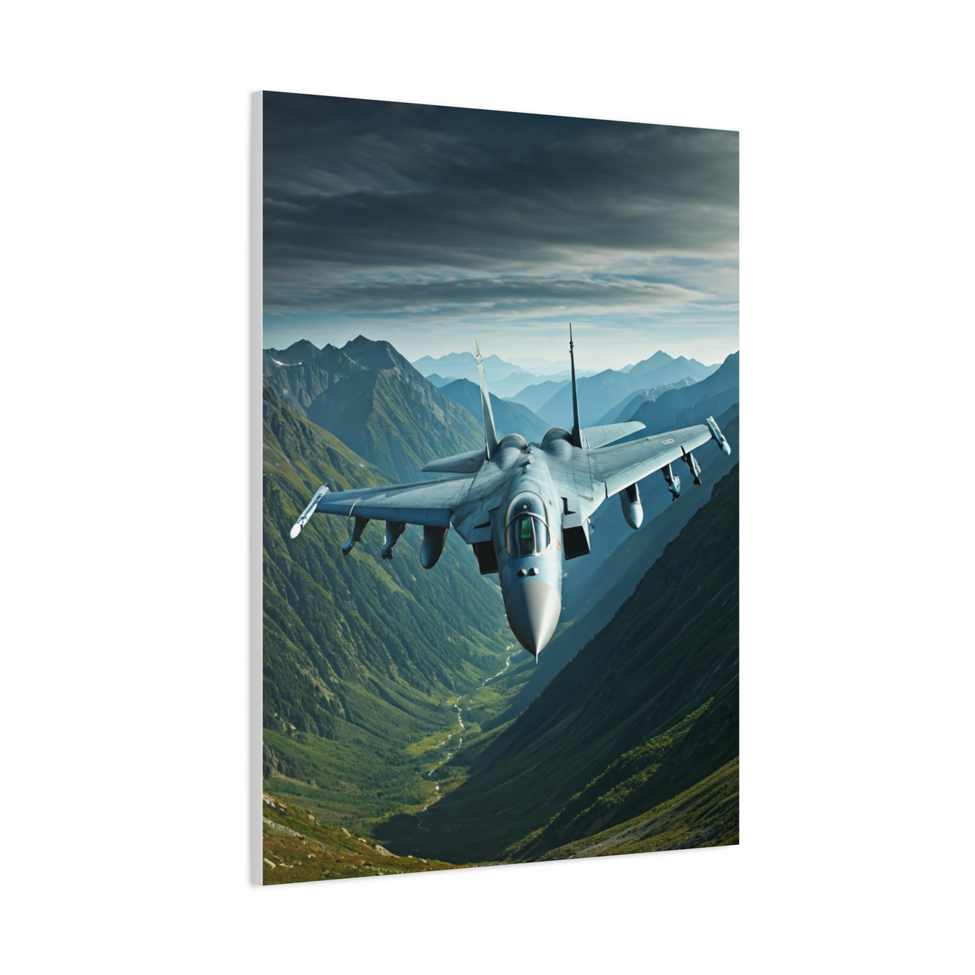 Mountain Valley Jet Patrol Wall Art & Canvas Prints
