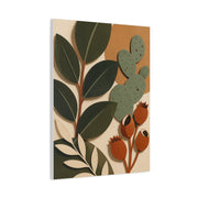 Cut Paper Botanical Modernist Wall Art & Canvas Print