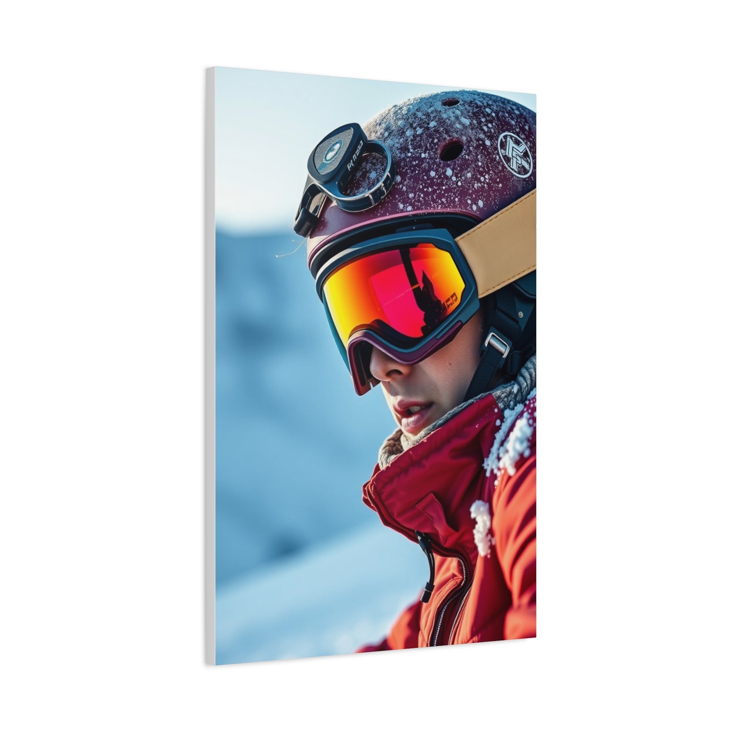 Skiing Art Supreme Canvas Wall Art & Canvas Print
