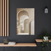 Soft Neutral Architectural Arch Wall Art & Canvas Print