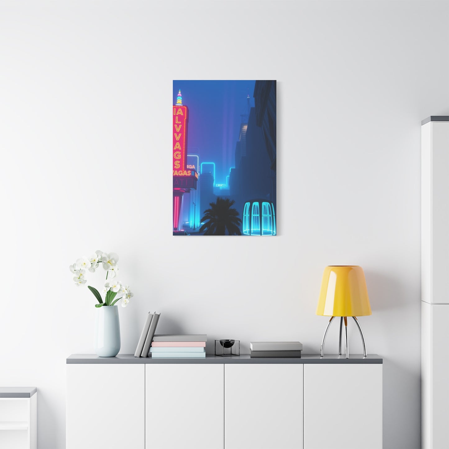 Las Vagas Art Canvas Art 7 Wall Art & Canvas Print