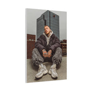Urban Streetwear Rooftop Portrait Wall Art & Canvas Print