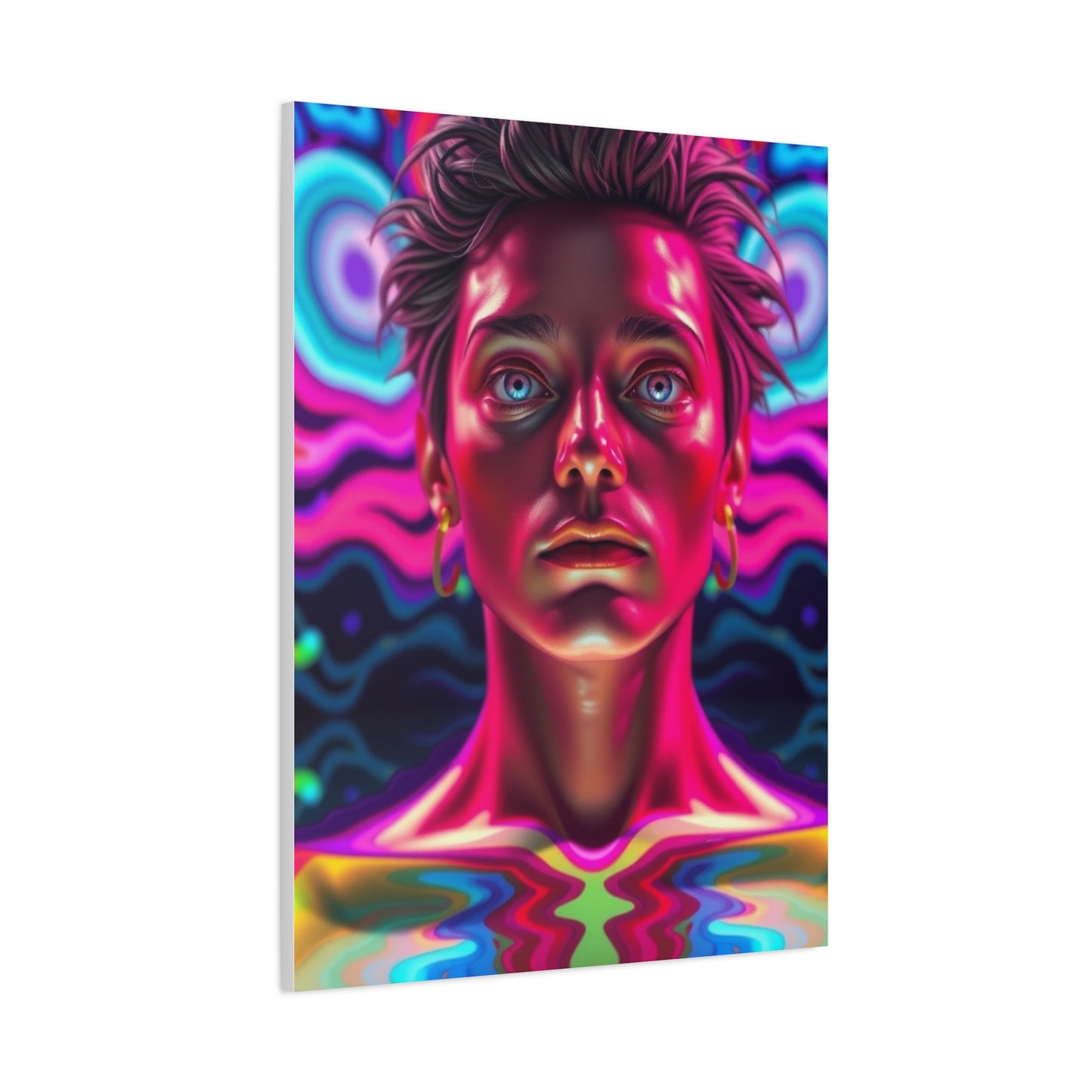 Mystic Vortex Creation Wall Art & Canvas Print