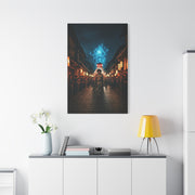 Spirit Procession of the Blue Flame Wall Art & Canvas Prints