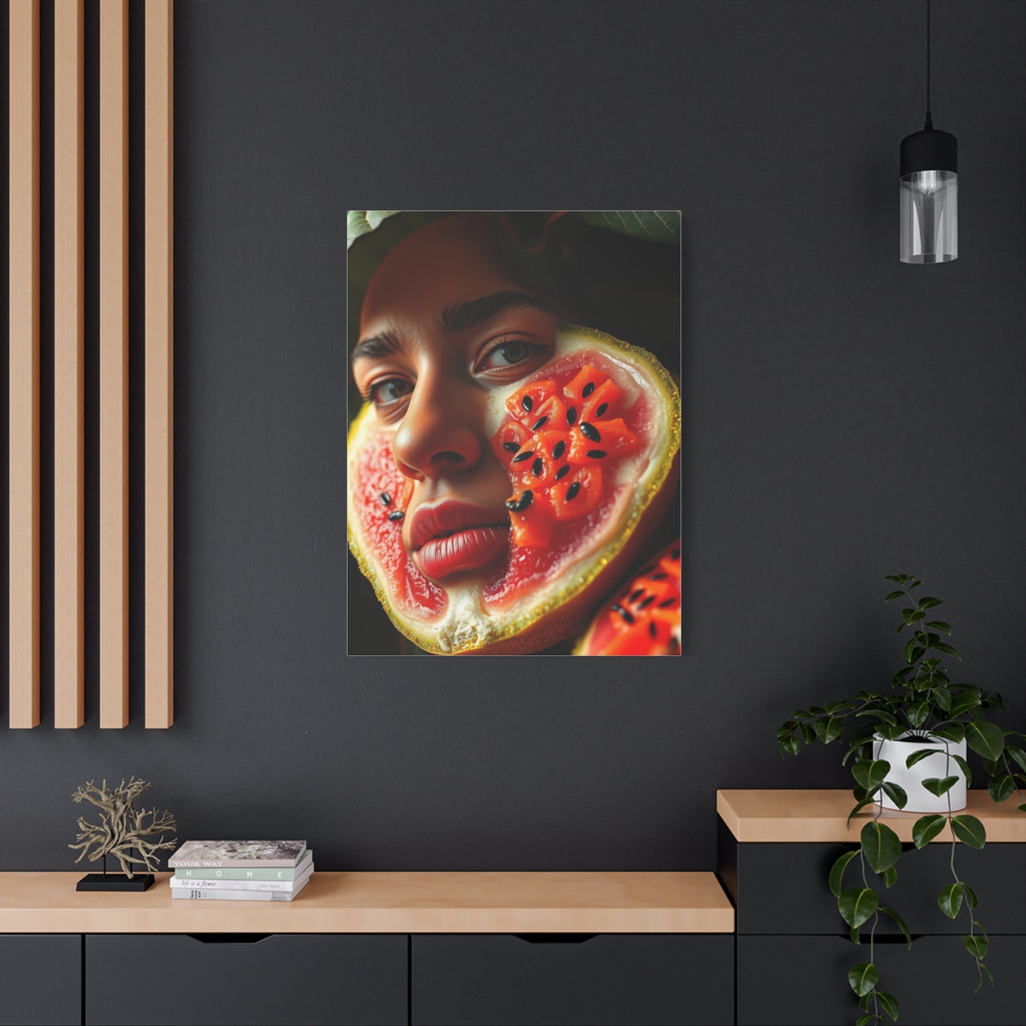 Guava Elegance Envisioned Wall Art & Canvas Print