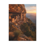 Ancient Cliff Dwelling Canyon Wall Art & Canvas Print