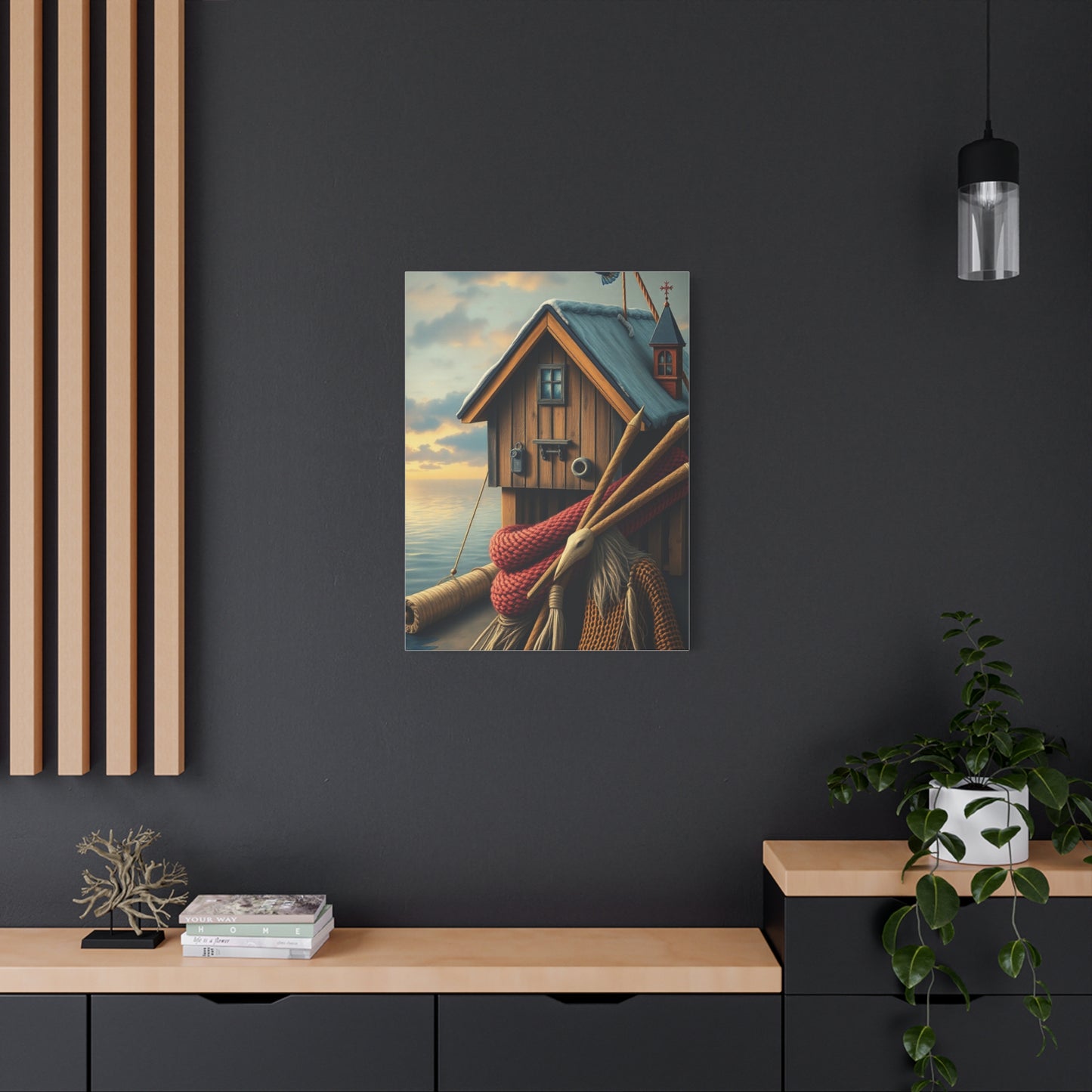 Fjord Serenity Masterpiece Wall Art & Canvas Print