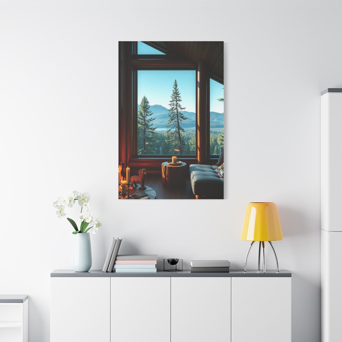 Cabin & Lodge Decor Art Luxury Canvas Wall Art & Canvas Print