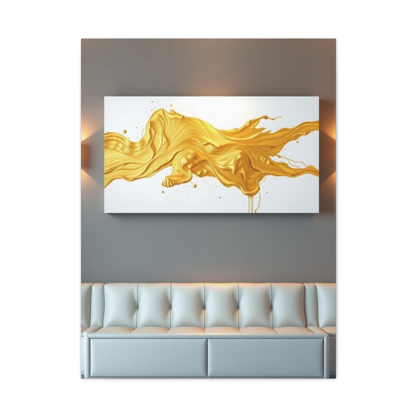 Gilded Ivory Masterpiece wall art & canvas print