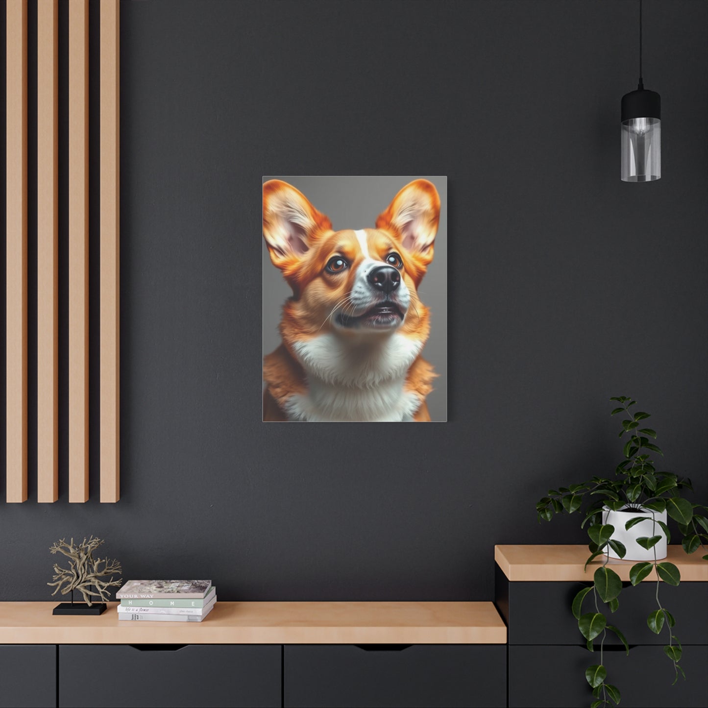Corgi Dog Art Supreme Canvas Wall Art & Canvas Print