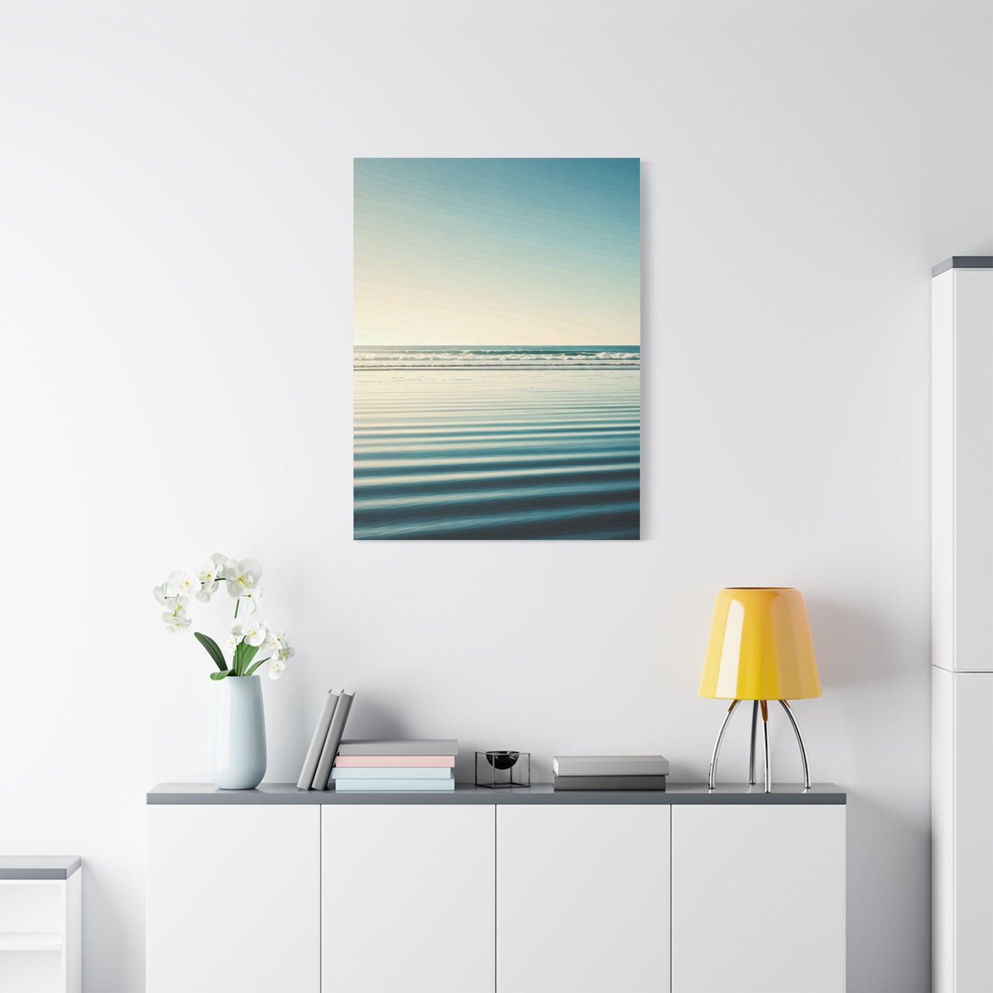 Minimal Horizon Ocean Calm Wall Art & Canvas Prints
