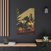 Graphic Cocktail Bar Still Life Wall Art & Canvas Print