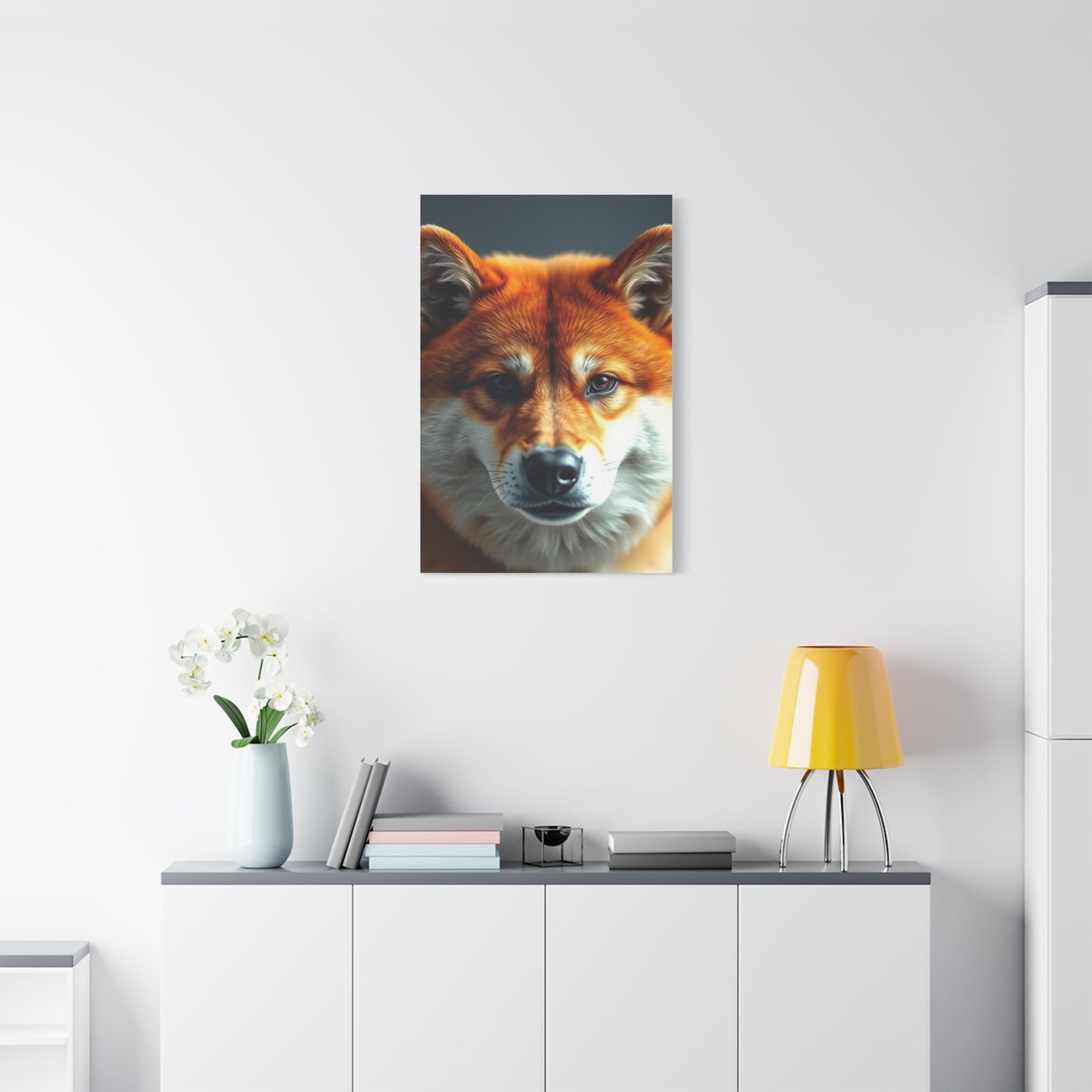 Supreme Shiba Inu Dog Art Beautiful Collection Wall Art & Canvas Print