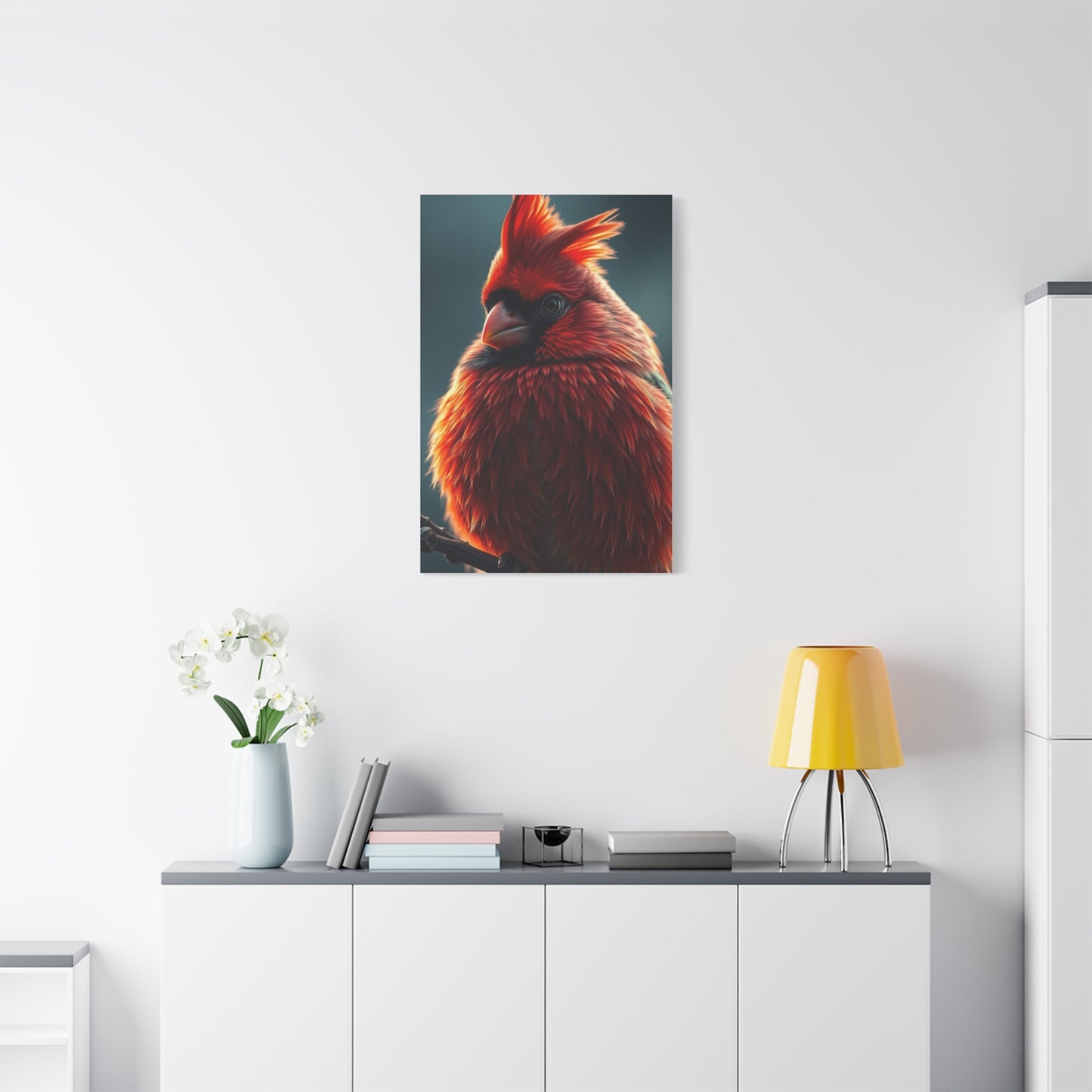Gilded Cardinal Tableau