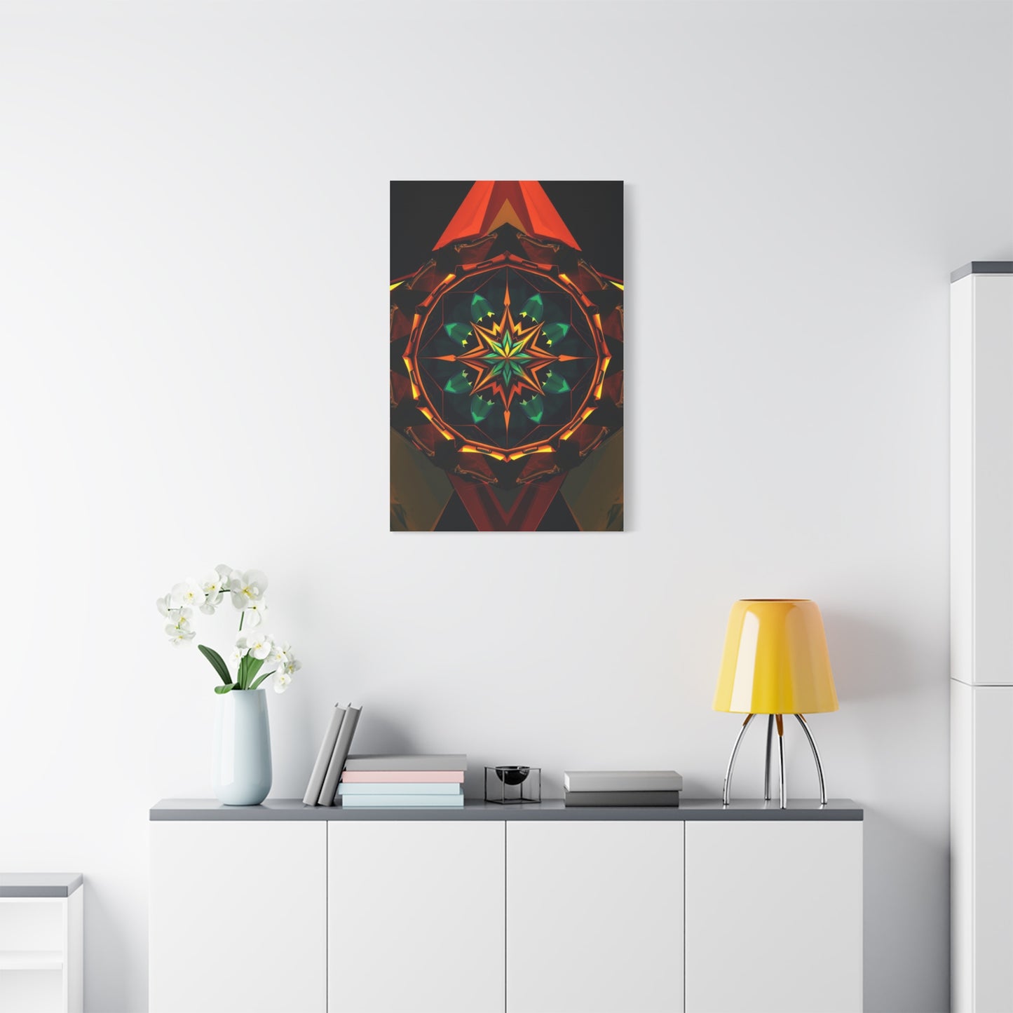 Infinite Geometric Canvas Wall Art & Canvas Print