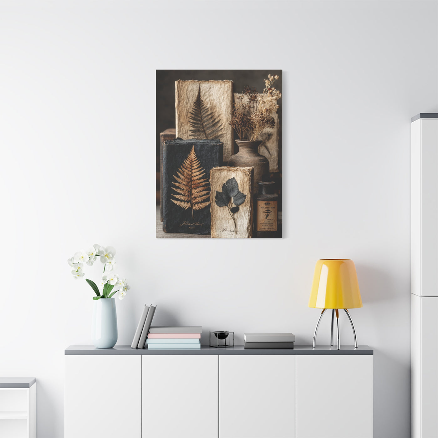 Vintage Botanical Herbarium Collection Wall Art & Canvas Print