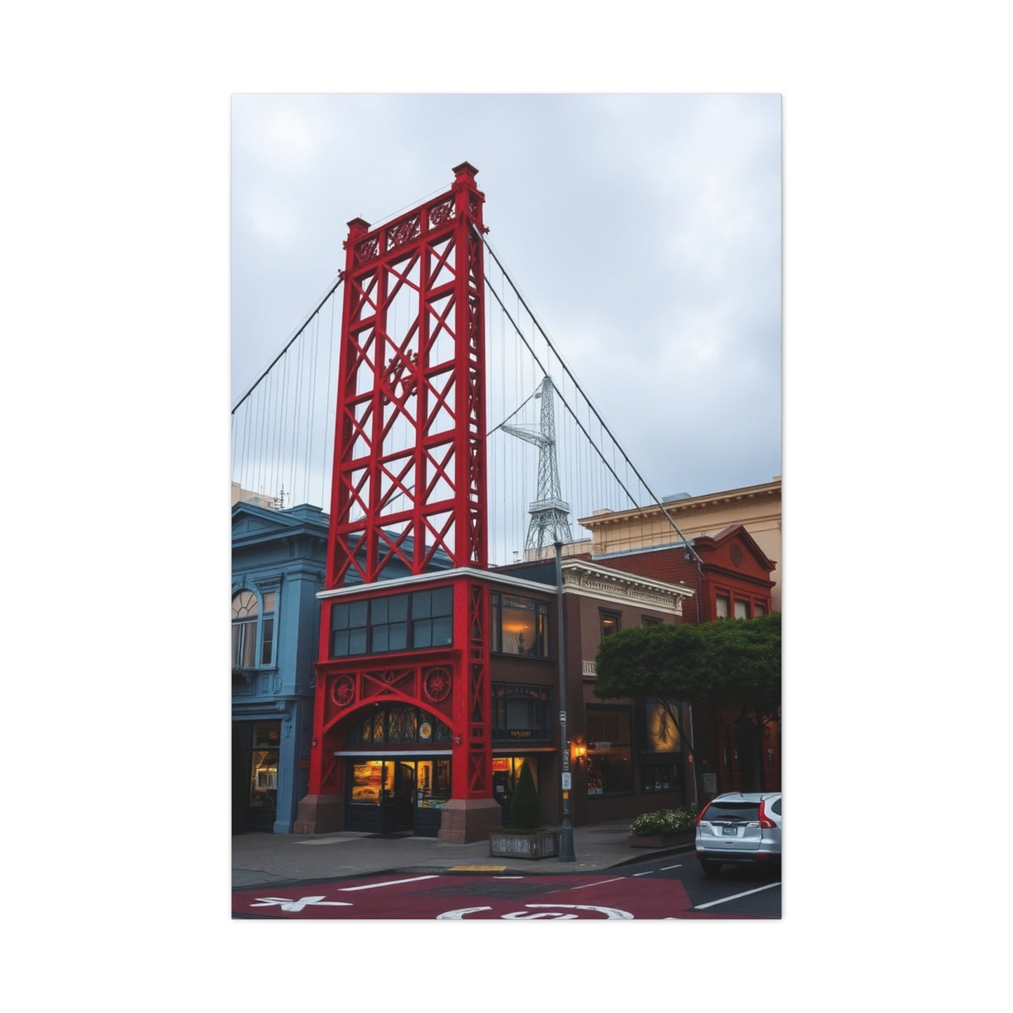 San Francisco Art Supreme Canvas Wall Art & Canvas Print