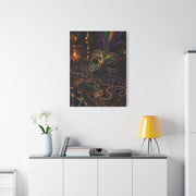 Mardi Gras Mask & Beads Still Life Wall Art & Canvas Print