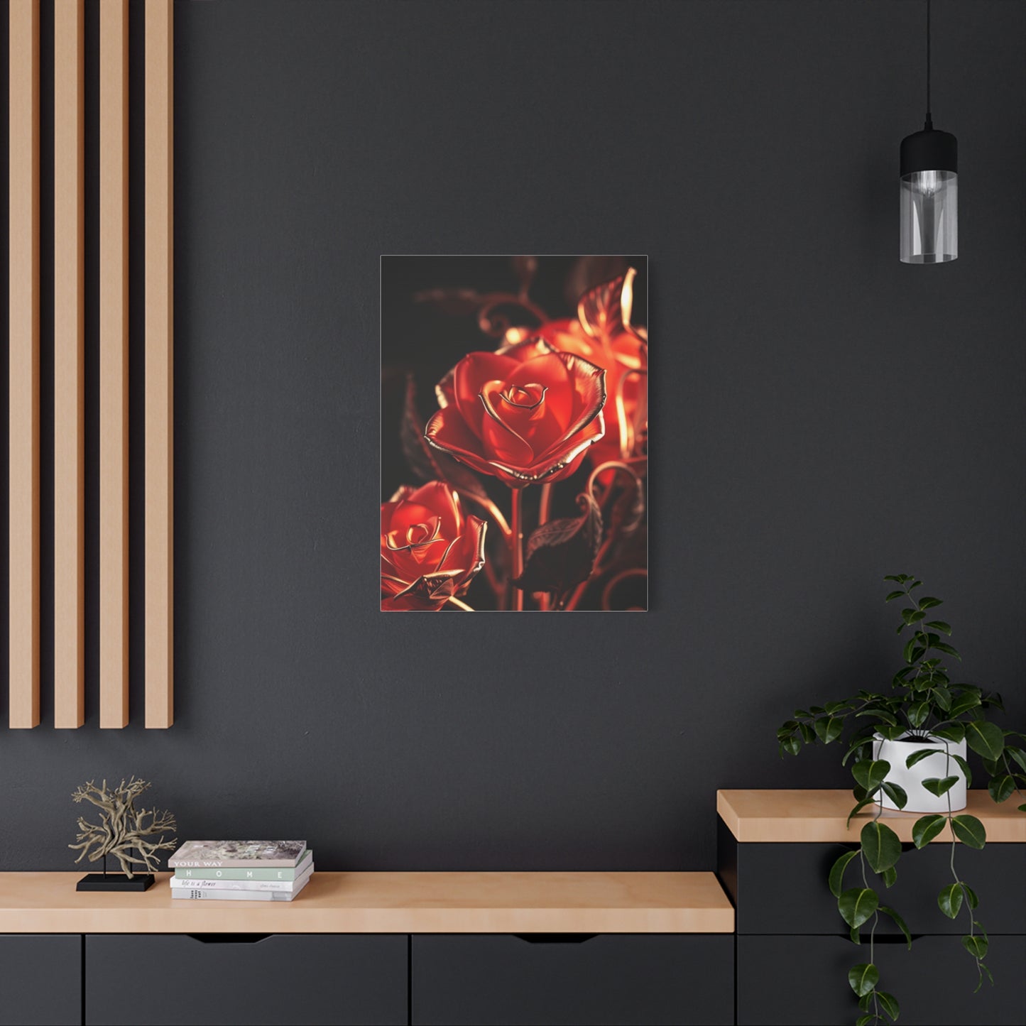 Gilded Rose Splendor Wall