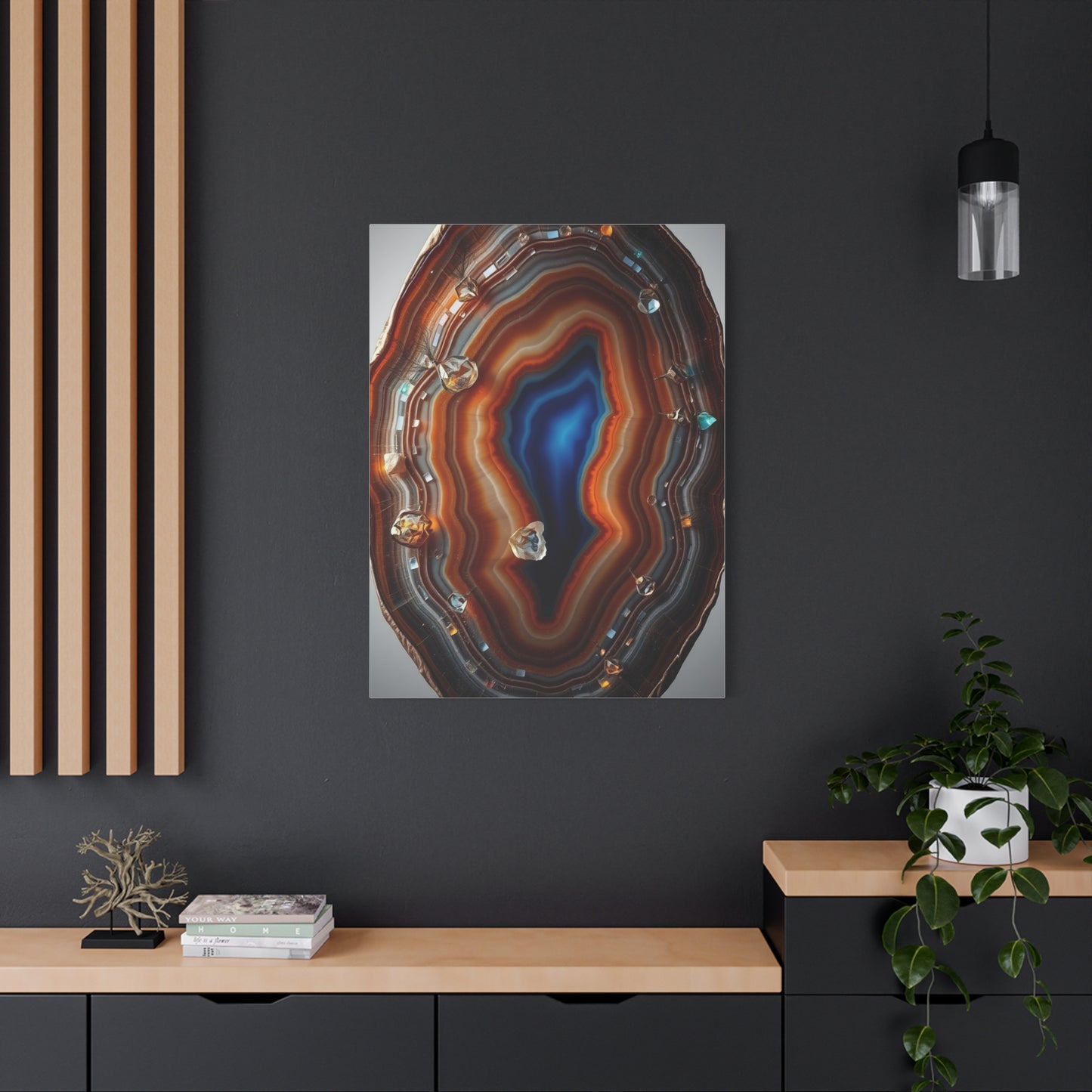 Agates, Geodes & Minerals Art Supreme Canvas Gallery Wall Art & Canvas Print