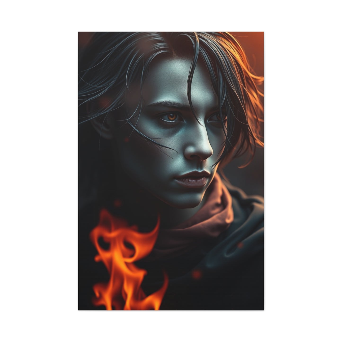 Chiaroscuro Enigma Piece Wall Art & Canvas Print