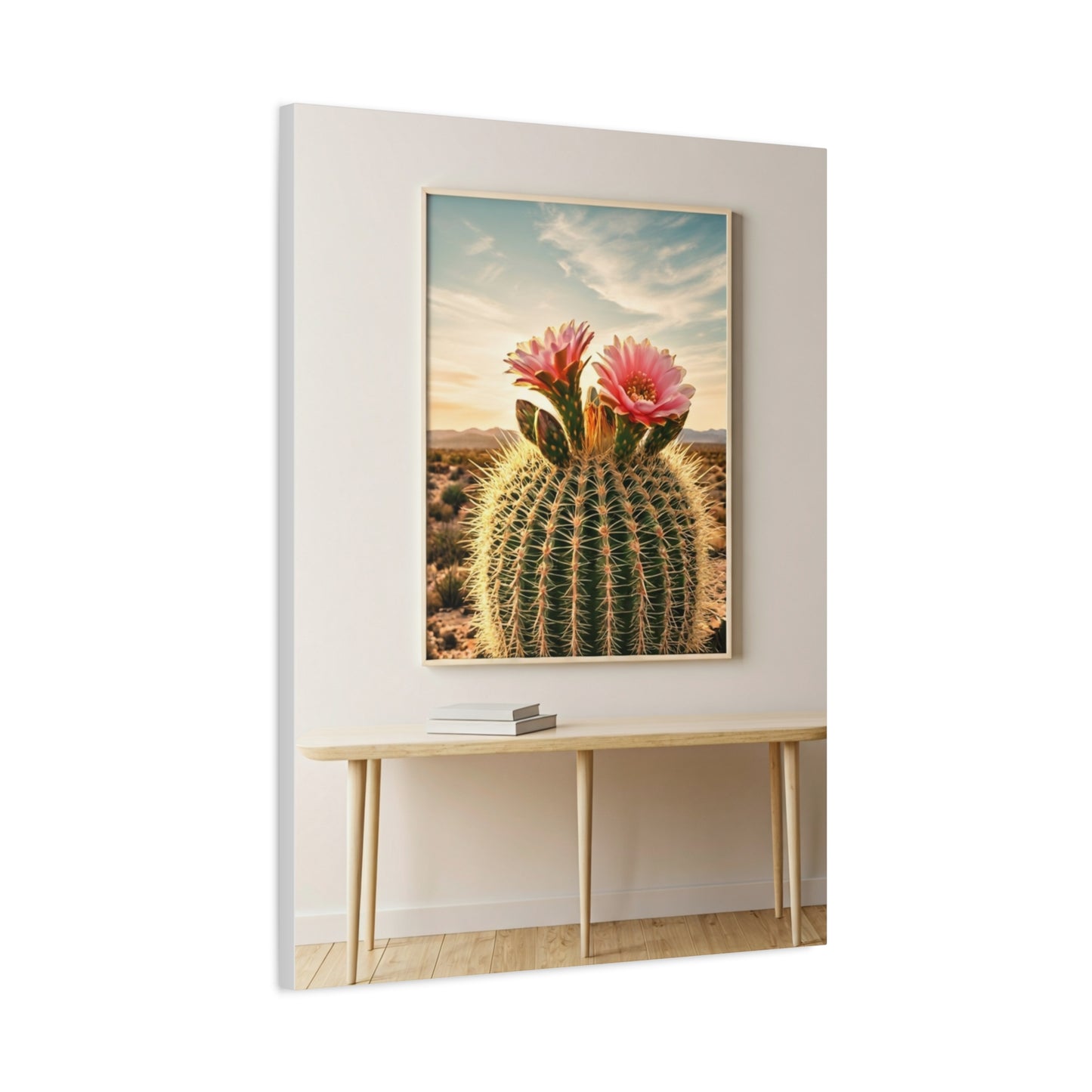 Barrel Cactus Desert Bloom Gallery Wall Art & Canvas Prints