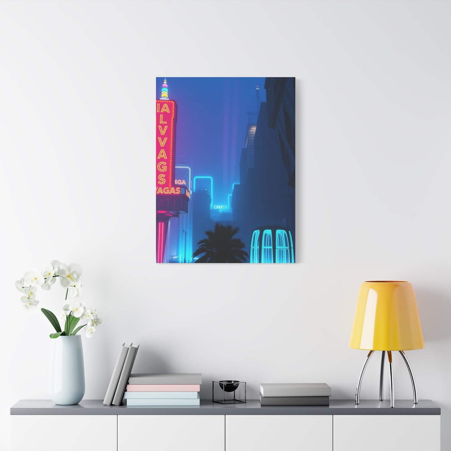 Las Vagas Art Canvas Art 7 Wall Art & Canvas Print
