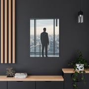 Leadership Reflection Skyline Scene Wall Art & Canvas Print