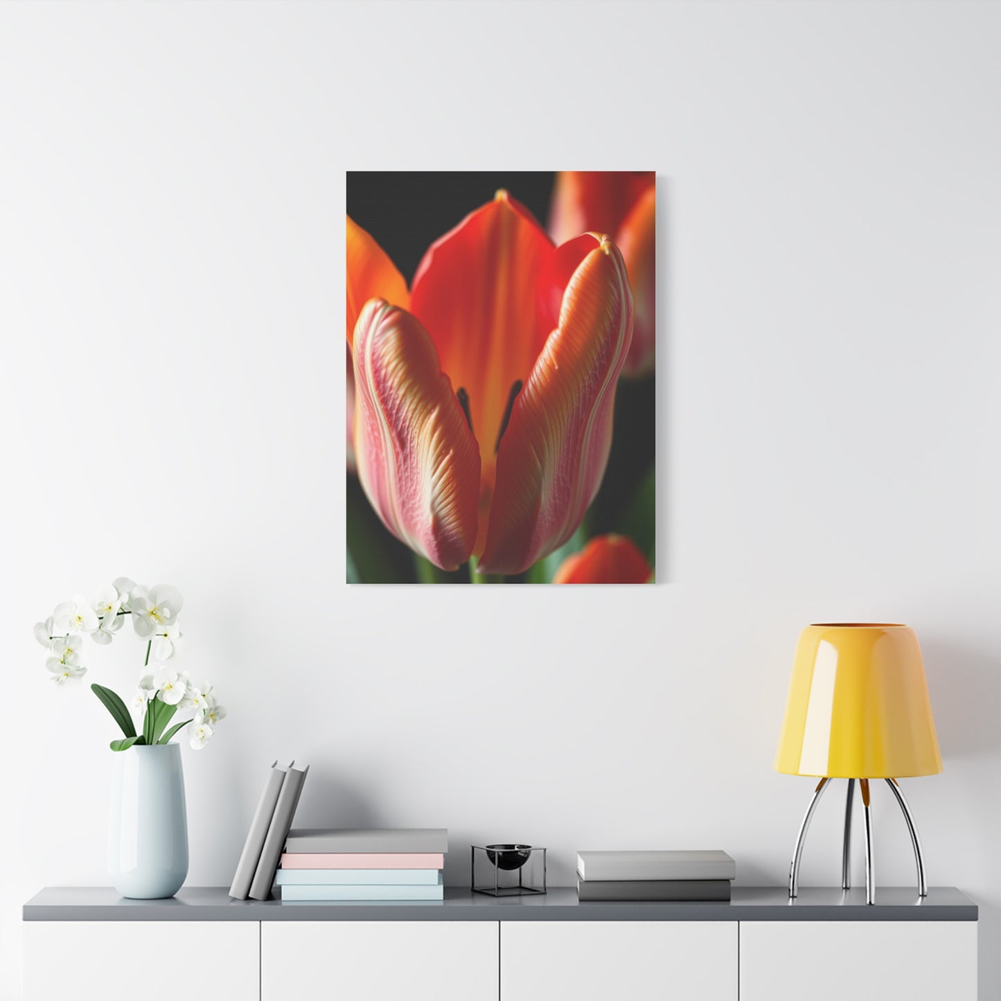 Vision Tulip Flower Art Art Wall Art & Canvas Print