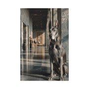 Great Dane Modern Architectural Portrait Wall Art & Canvas Print